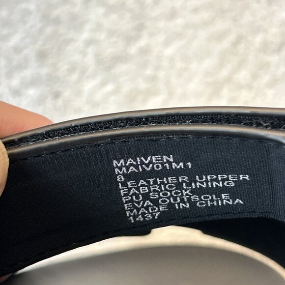 Steve Madden Maiven Black Leather Sandal/Slide Men SZ 8 New in Box main image 9